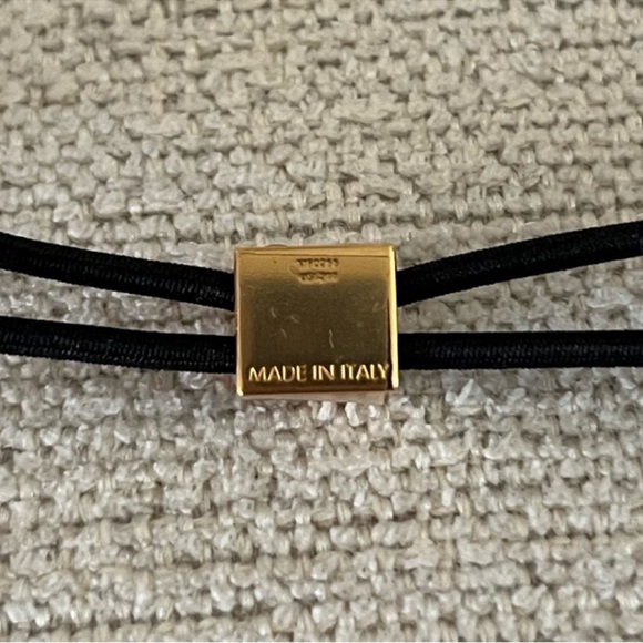 Louis Vuitton Black and Gold Hair Accessory - Picture 3 of 4